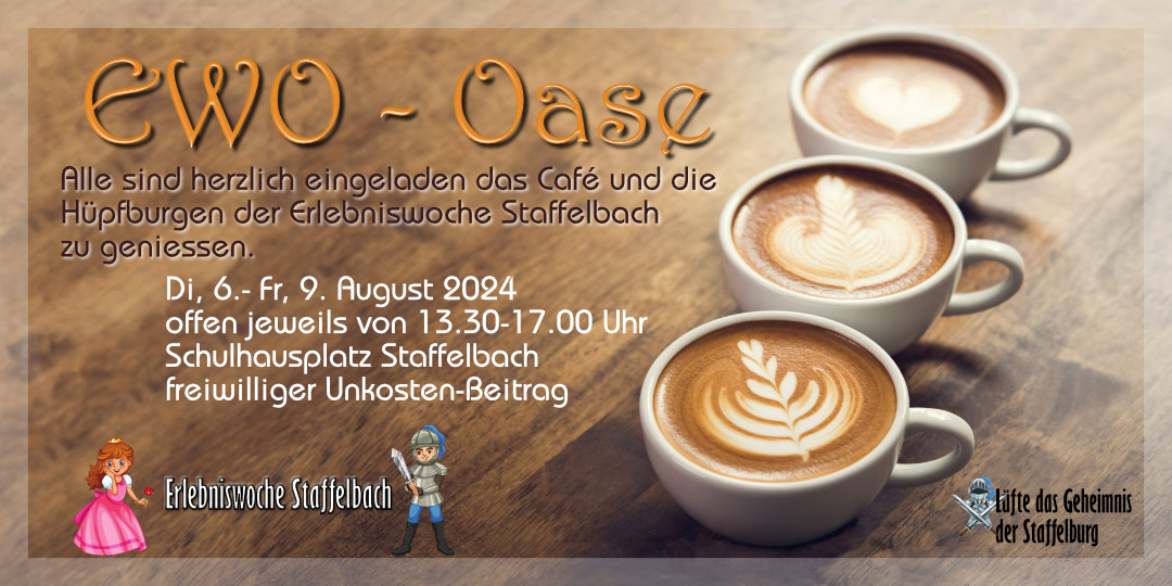 flyer Café Oase